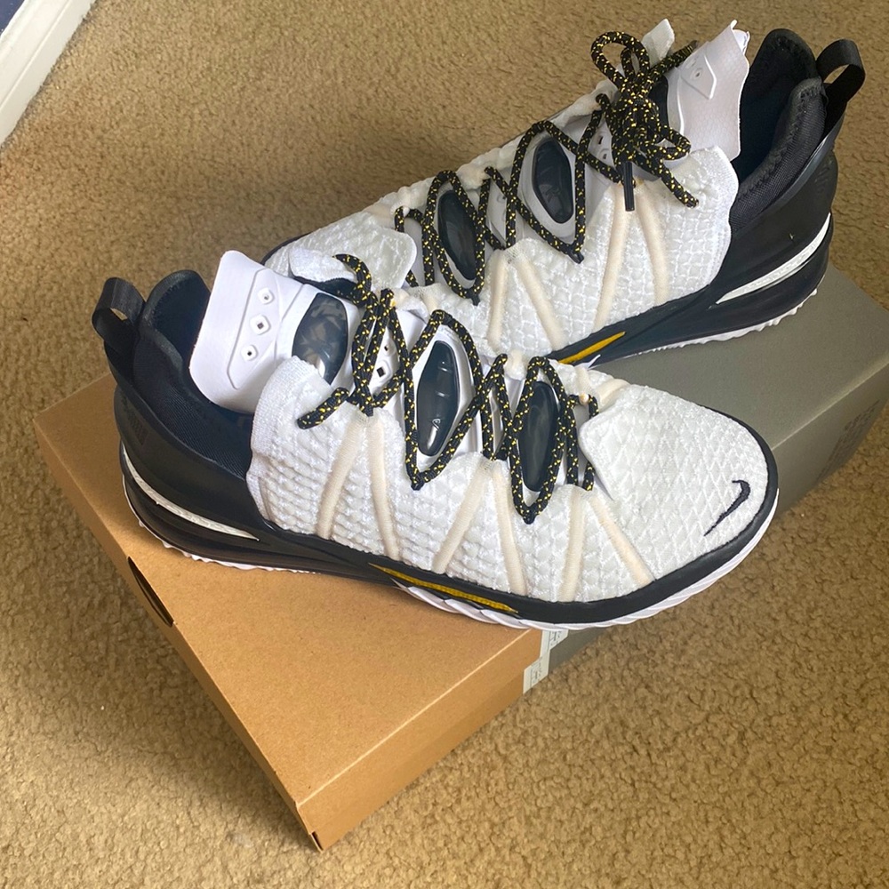 NIKE LEBRON 18 BASKETBALL SHOES